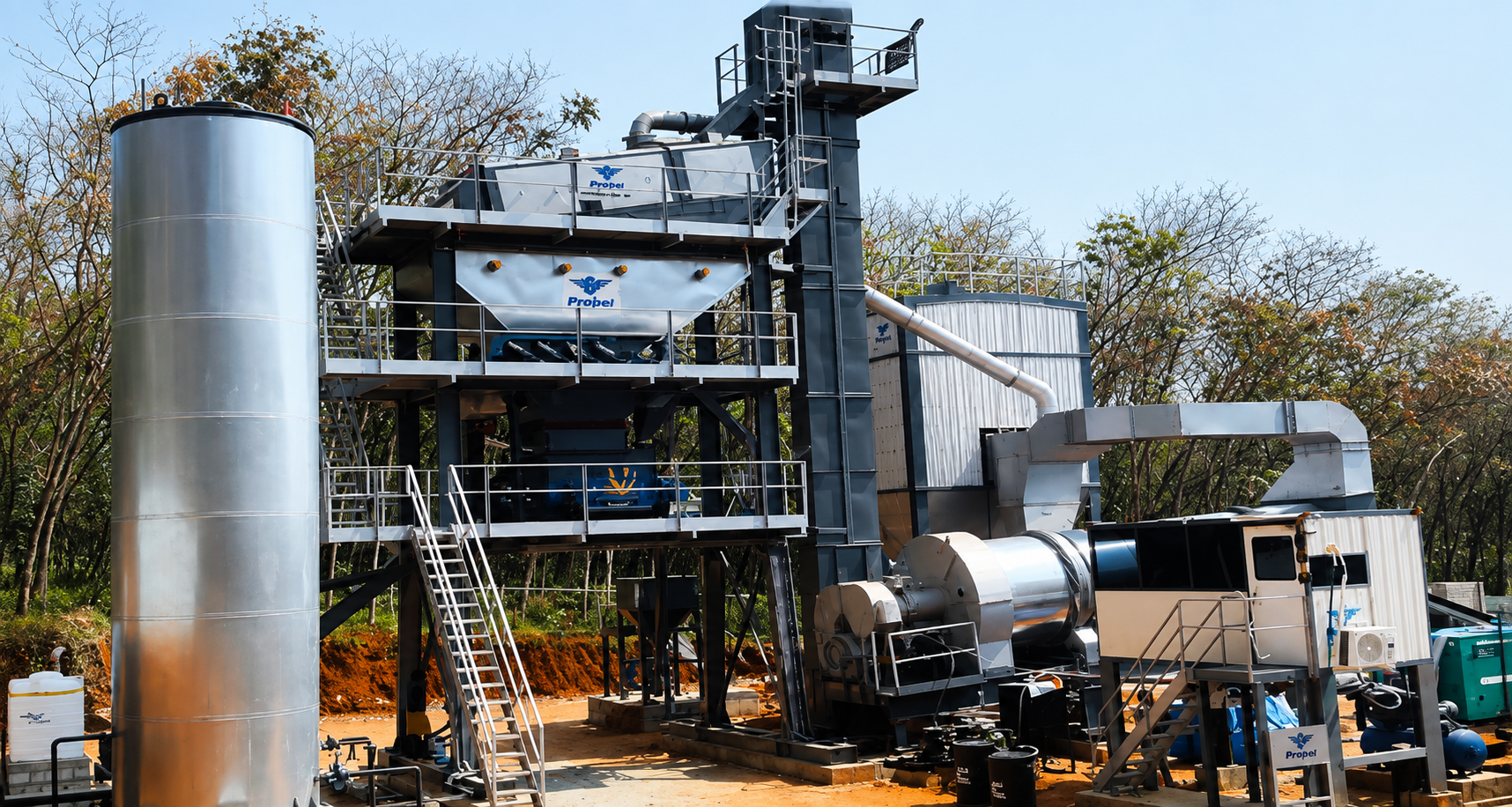 Parker StarMix asphalt plant